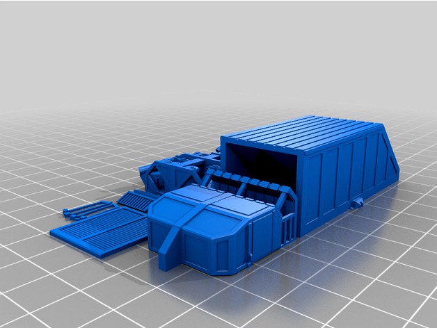 "Boxfly" Utility Hauler easy print by WindhamGraves