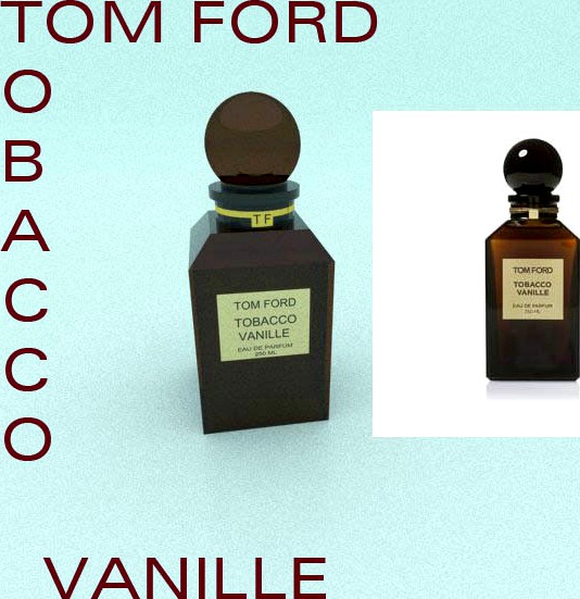 TOM FORD&#x27;s glass perfume brown bottle