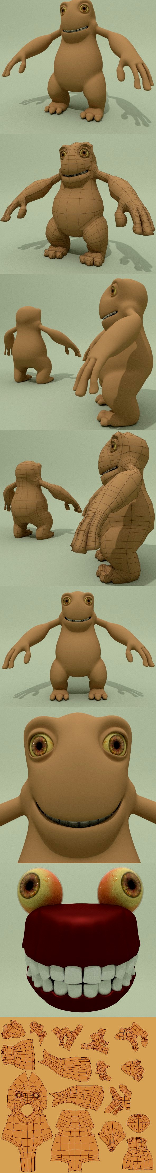 Nice Low Poly Monster