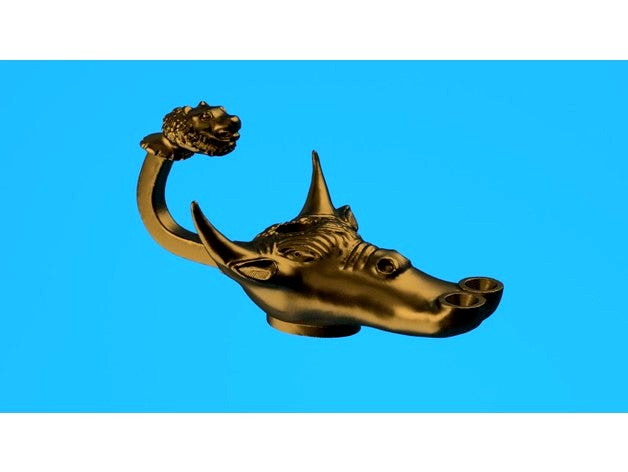 Pompeii Bronze Oil Lamp by CraigHagstrom