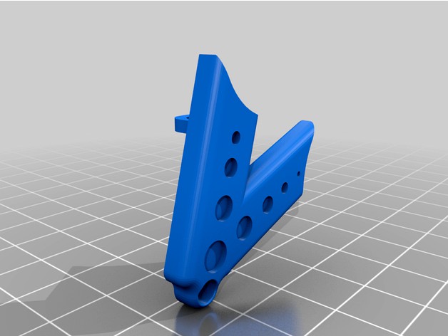 Roma F4 LR TBS Tracer Dipole Mount by RookieFPV