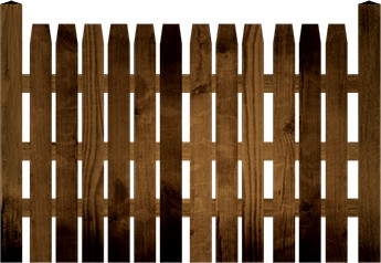 Wooden fence pack