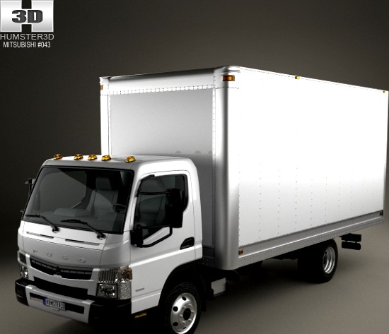 Mitsubishi Fuso Box Truck 2013