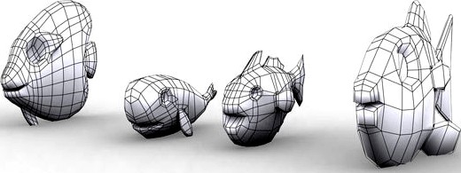 Low Poly Fish Model