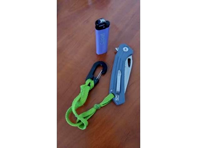 carabiner for knife by DreddIT