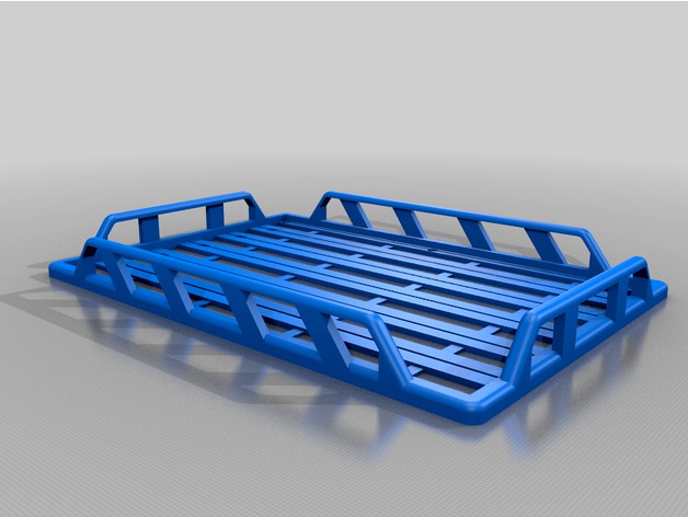 Roof Rack - Tray with 4 Sides 1/10 Scale Model by pmatt1752