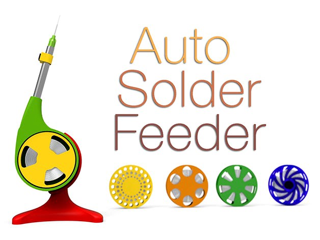 Auto Solder Feeder  by Ruvimkub