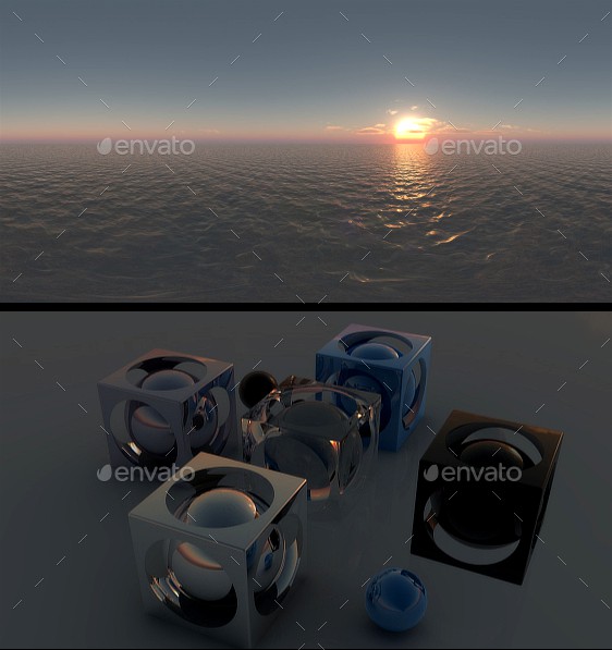 Ocean Dawn 8 - HDRI