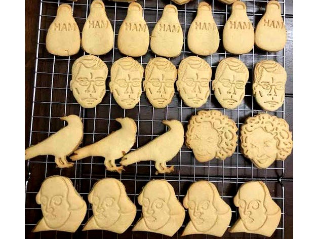 English literature cookie cutters  by Thewall191