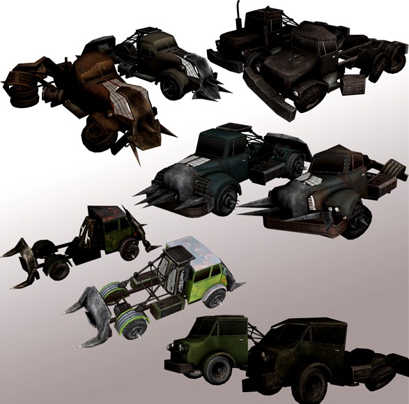 Trucks with Armor package