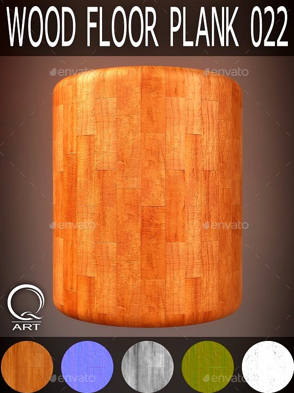Wood Floor Plank 022