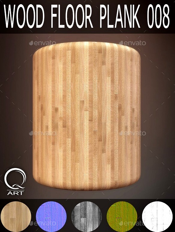 Wood Floor Plank 008