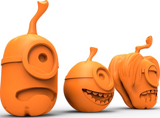 Pumpkin minion 3D print