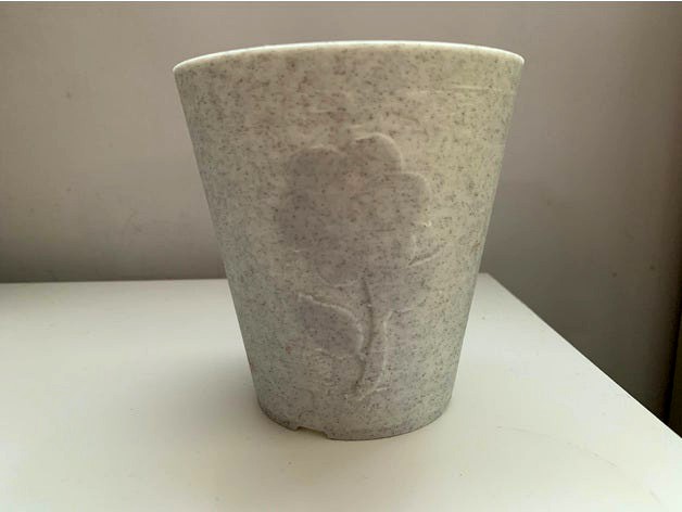 "Flower" Flower Pot by Cabbagemec