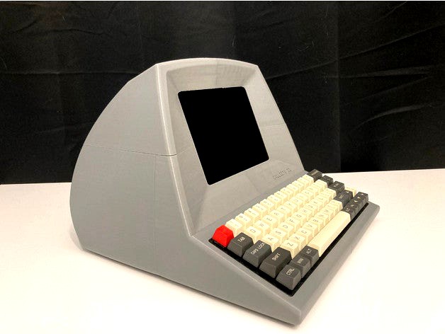 Callisto 2 - Fully Printable Retro Computer by LowBudgetTech