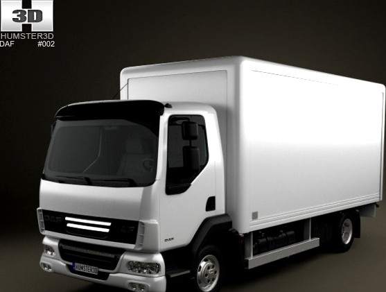 DAF LF Delivery Truck 2011