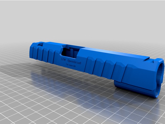 Airsoft Hi-CAPA Custom Slide MKI-A by OpenAirsoft