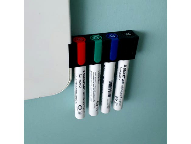 Whiteboard Pen Cradle by sfi25