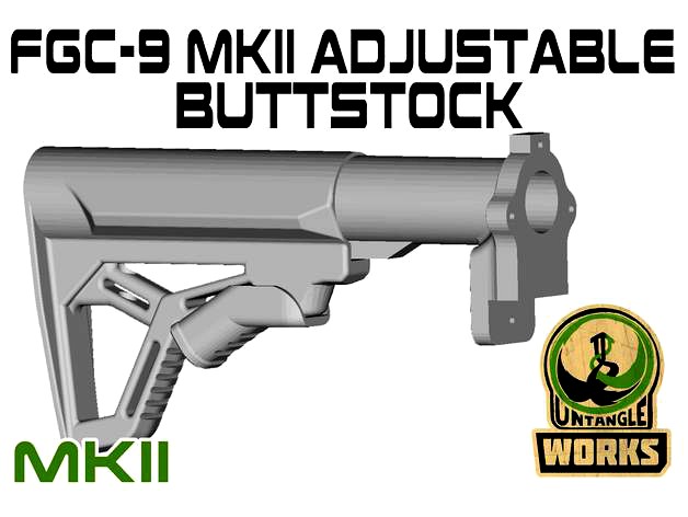 FGC9MKII adjustable buttstock by Untangle