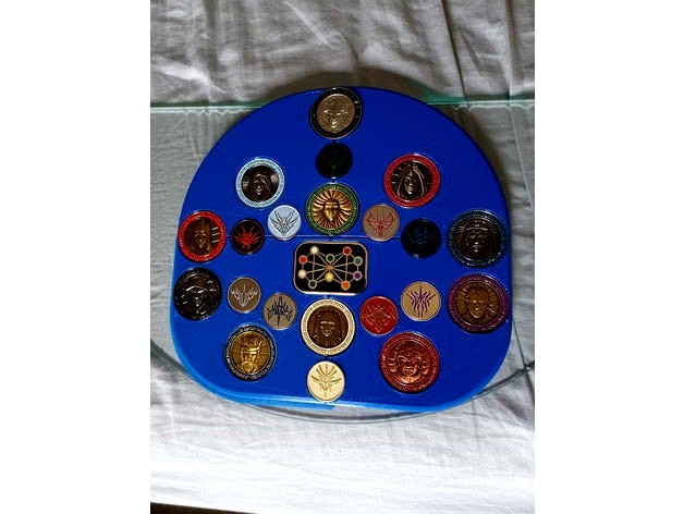 Brandon Sanderson The Way of Kings Coin and Pin Holder (face up only) by dark_foot