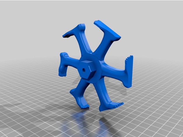 Frankenstein Wheel for 12mm Hex by kswaid