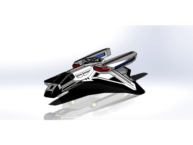 Gryphon Federation Warp Fighter by Jssharpknife