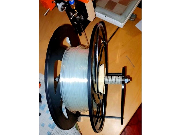 Spring for the Suspension of the Cone for a Filament Roll by vadymch