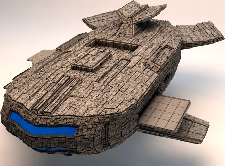 The Space Mothership3d model