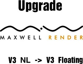 Sidegrade - New V3 Node-locked to V3 Floating +10 RN