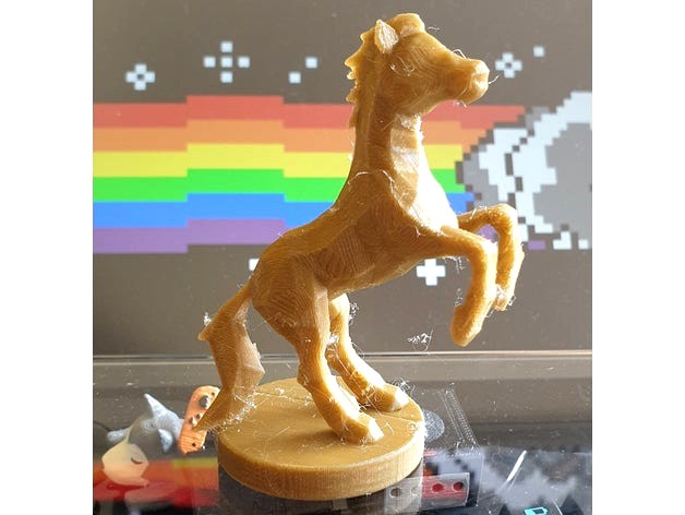 MM Zelda Young Epona amiibo (Horse mount) by IXPatch