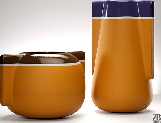 Moai Vase