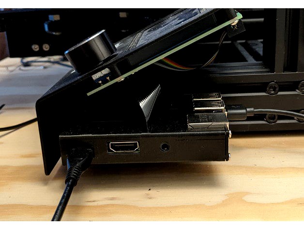Raspberry Pi 3 Sleeve Case with V-Rail Clips by ericrkjones