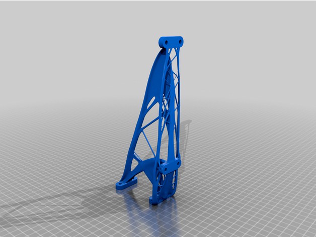 Generative Design or Topology Optimized Shelf Bracket by MihirMistry