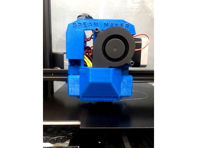 Ender 3 v2 extrusor directo +bmg +e3d volcano +capa 5015 by DreamMakerAg