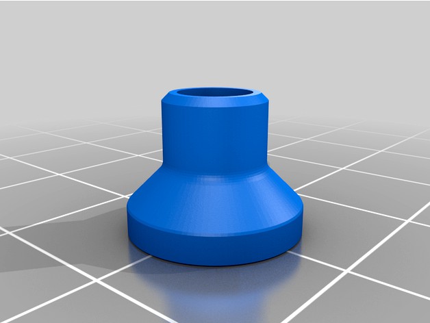 Knob/hook for IKEA bookshelf pins by 3d_dilettante