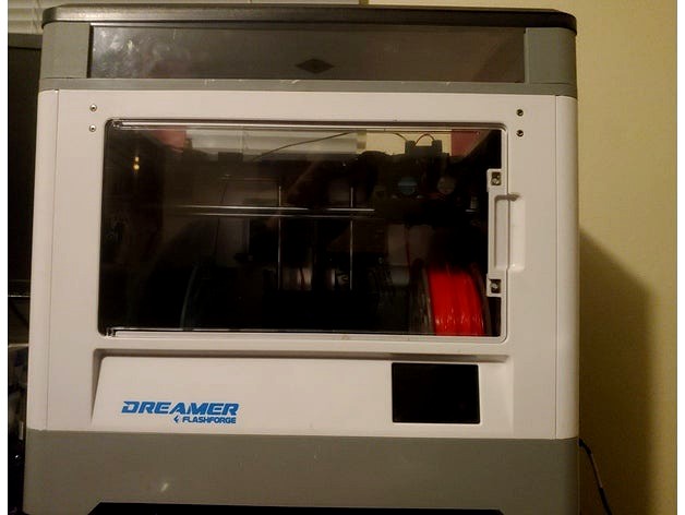 FlashForge Dreamer Lid Riser by Trupprec