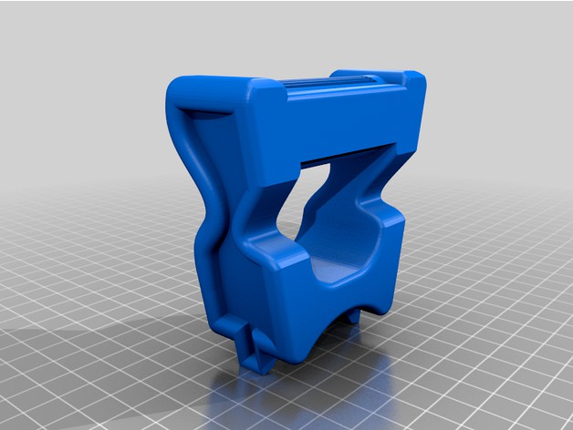 Escooter flashlight holder - Zero 10x Falcon PEV Techlife X7S Kugoo G1 by 3DeeS_