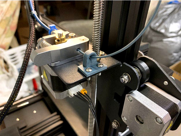 Filament Guide for Voxelab Aquila by MDHR