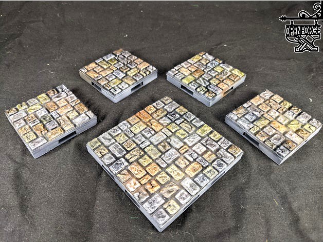 OpenForge 2.0 Building Facades: Large Paver Floors by devonjones