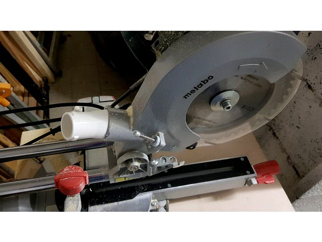 osVAC Adapter M32-R40 for Metabo chop saw by glinz07