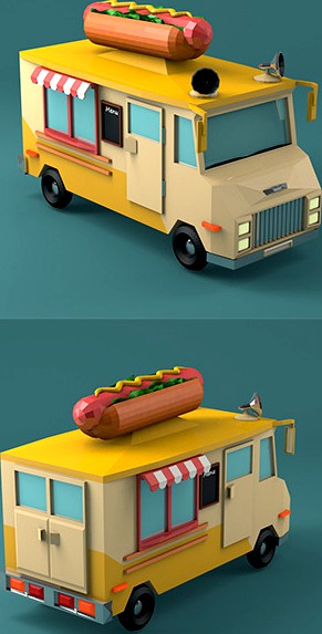 Hot Dog Car