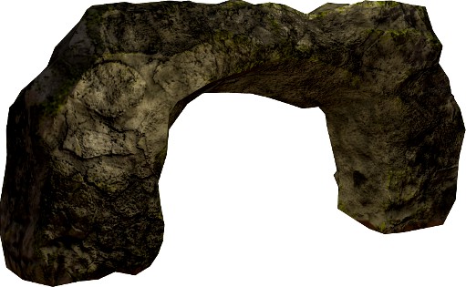 Rocky Arch | Low Poly Environment Asset