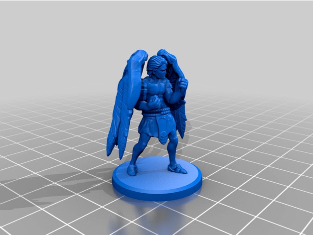 angel male no weapons by hellas3Dmodeling
