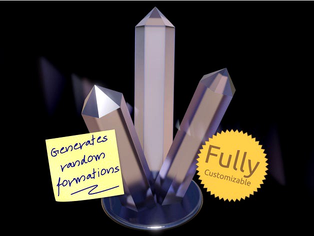 Crystal Generator by Code_and_Make