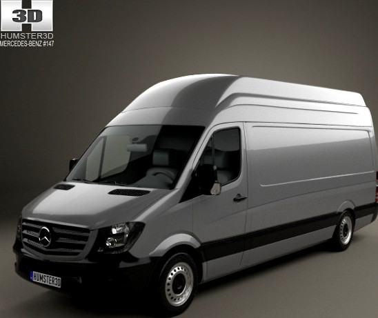 Mercedes-Benz Sprinter Panel Van LWB SHR 2013