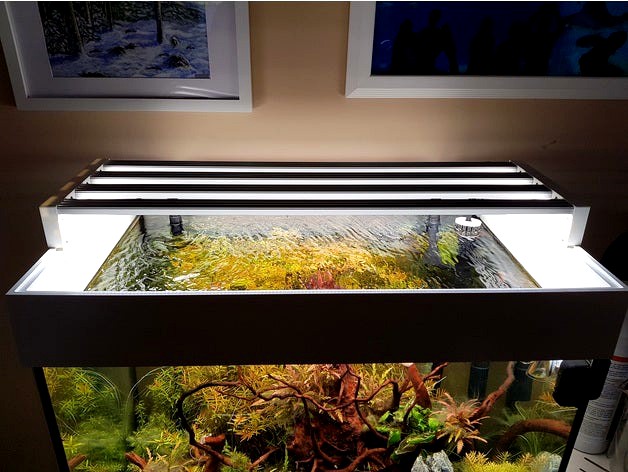 LED Aquarium Lamp (13500 lumen, CRI95, 3.2A at 60cm) by aJ_Berlin