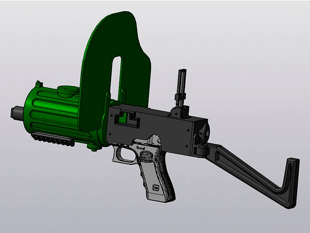 Glock Carbine kit (Airsoft) "MAXS" by foxstrat