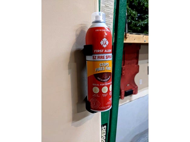 First Alert Fire Spray Wall Mount by ShaneAPowell