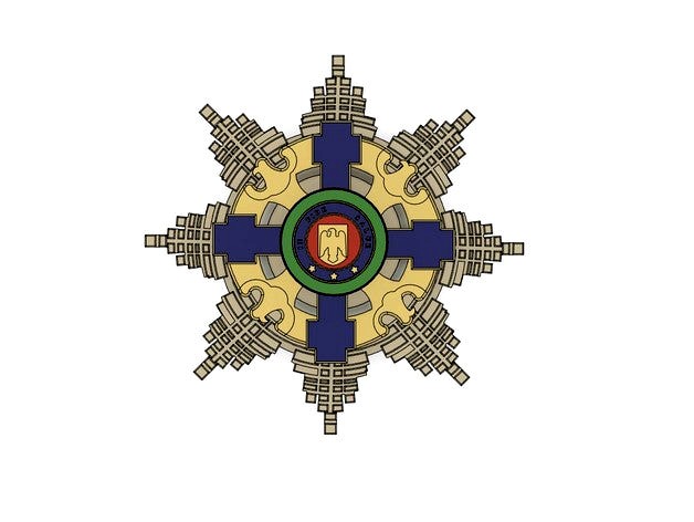 Order of the Star of Romania Grand Cross ver by iodanem