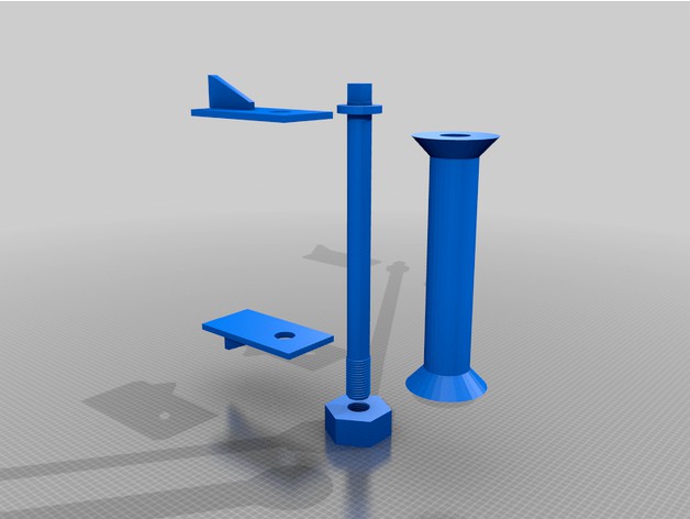 roller- fairlead for mooring rope- OpenScad by stollew